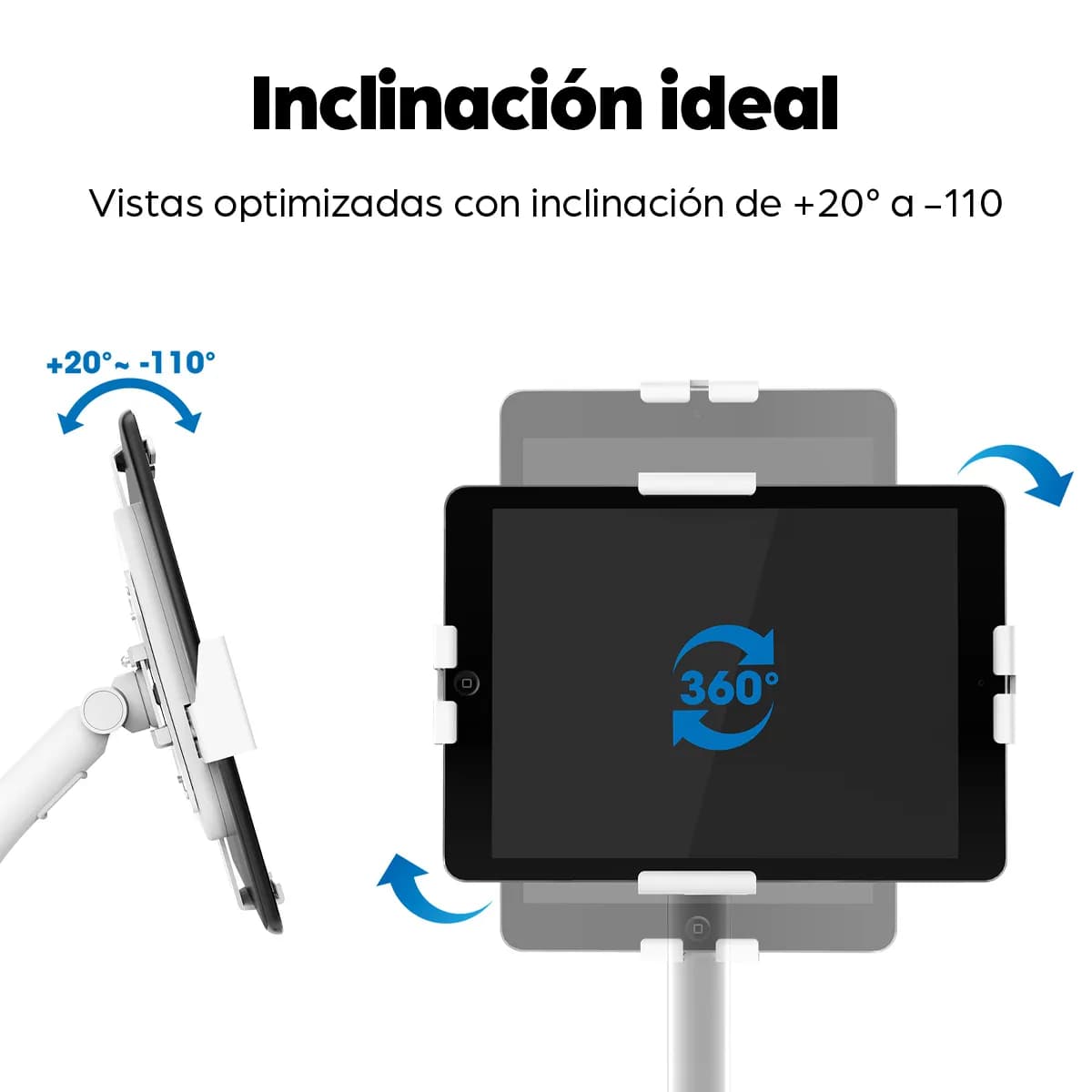 Manhattan 406352 soporte Tablet/UMPC Blanco 8
