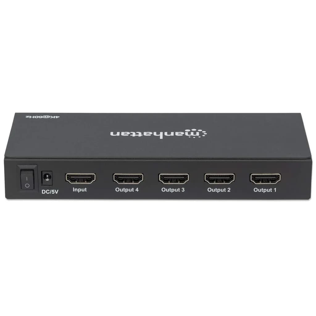 Manhattan Video Splitter HDMI 4K de 4 puertos 4