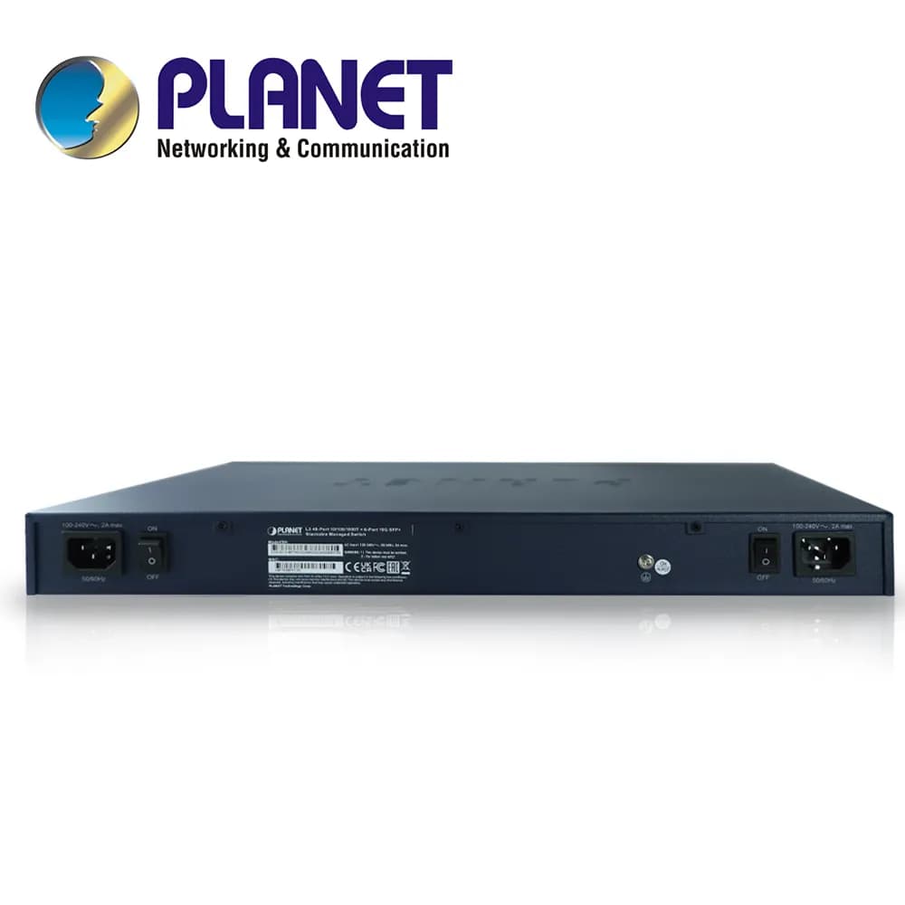 SWITCH PLANET STACKING SGS-6310-48T6X ADMINISTRABLE L2 + L3 RUTEO ESTA 2