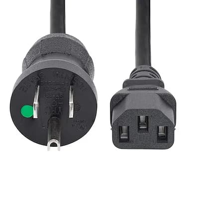 StarTech.com Cable de 3m de Alimentación NEMA 5-15P a C13 - Cable de C 4