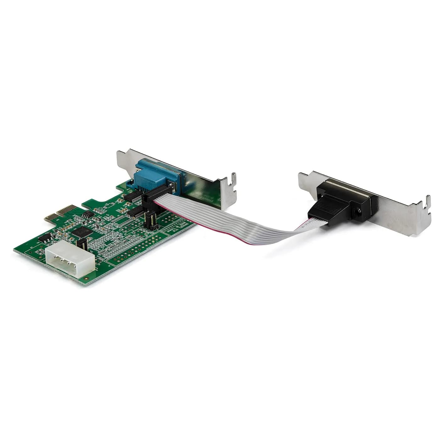 StarTech.com Tarjeta Adaptadora Serial PCI Express RS232 de 2 Puertos  2