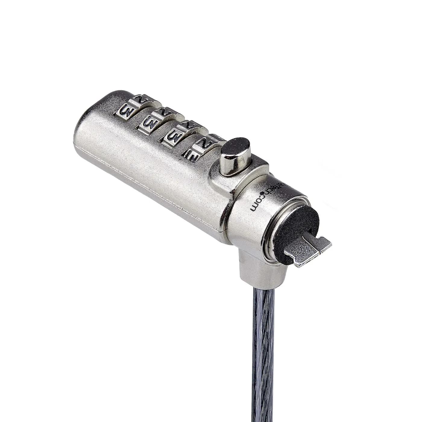 StarTech.com Cable de Seguridad Delgado de Laptop Compatible con K-Slo 2