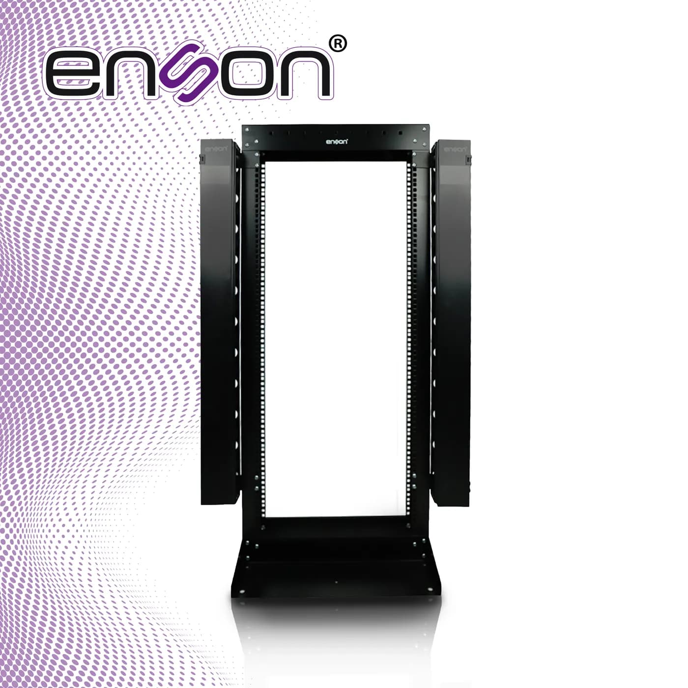 RACK VERTICAL ENSON ENS-RACK25UO DE 25UR DOS POSTES ORGANIZADOR VERTIC 6