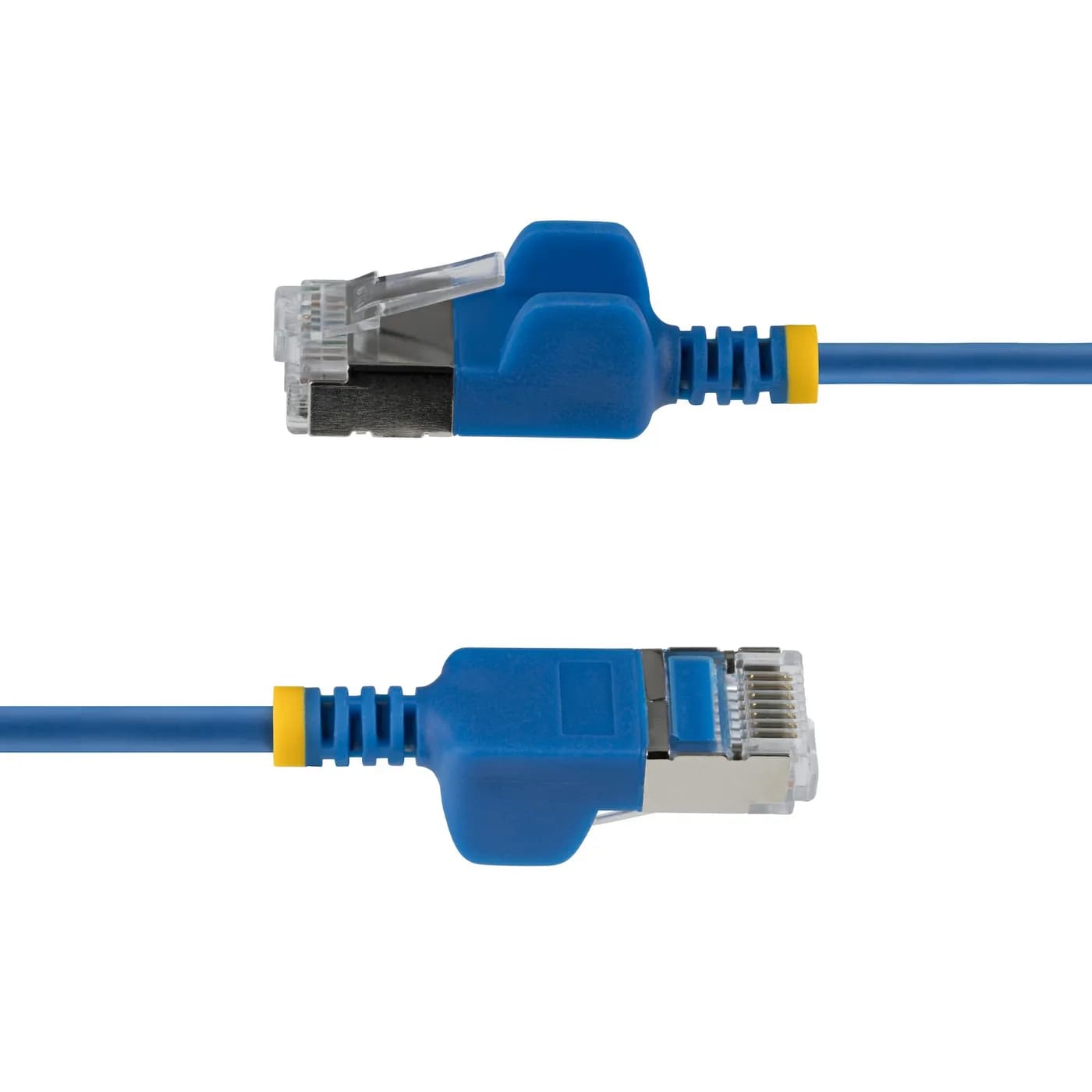 StarTech.com Cable Ethernet CAT6a Ultra Delgado de 50cm Azul - Cable d 3