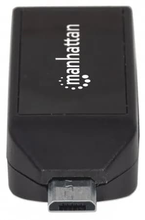 Manhattan Lector OTG de tarjetas con puerto USB 2.0. imPORT Link 7