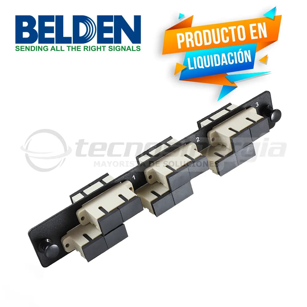ADAPTADOR FIBRA BELDEN AX100098 6C SC 12HILOS MULTIMODO OM1 6