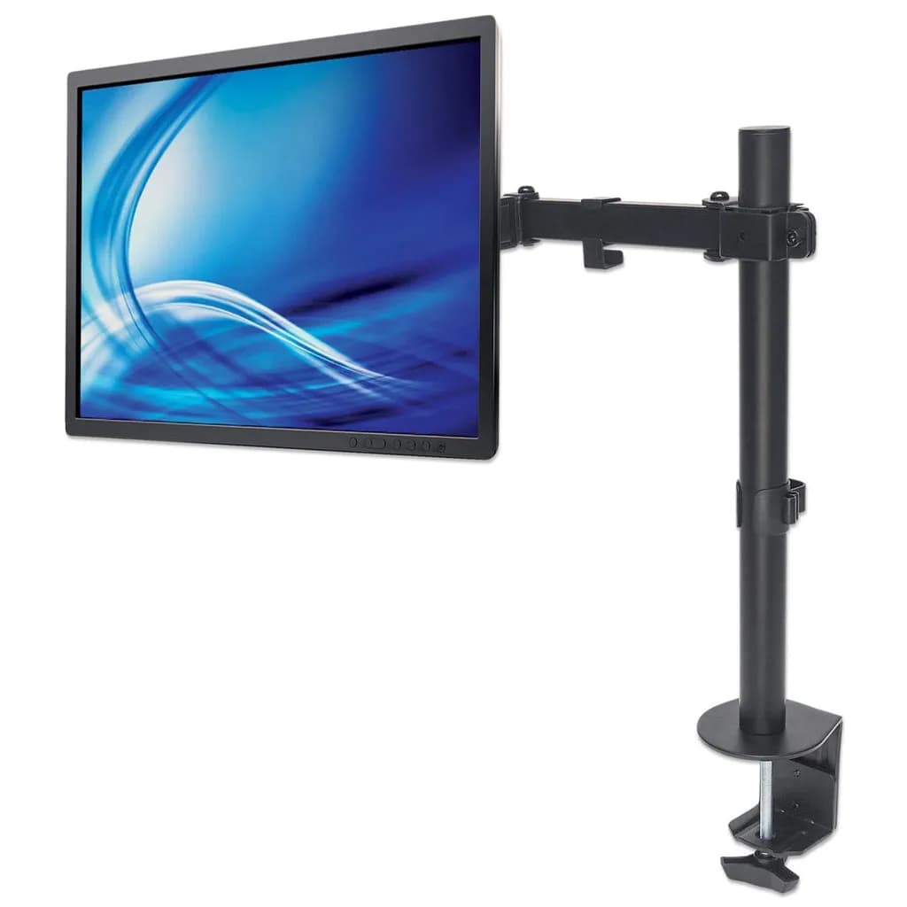 Manhattan Soporte para un monitor, de escritorio, movimiento de brazos 4