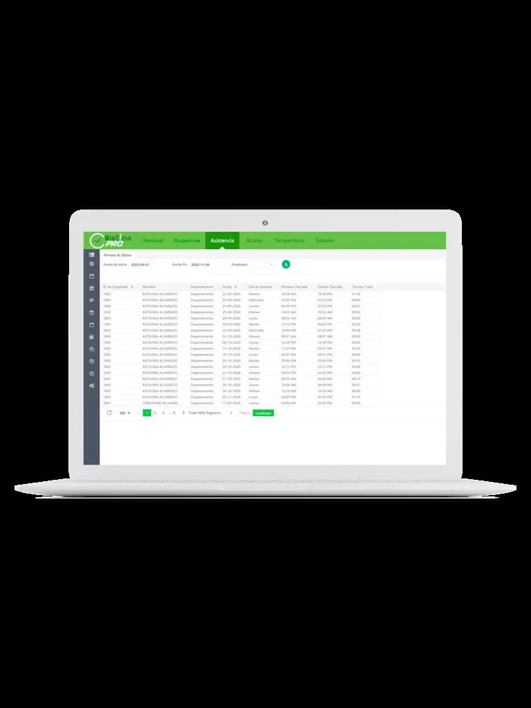 ZKTECO BIOTIMEPROSTARTER- Licencia de Asistencia Vitalicia / Versión W 2