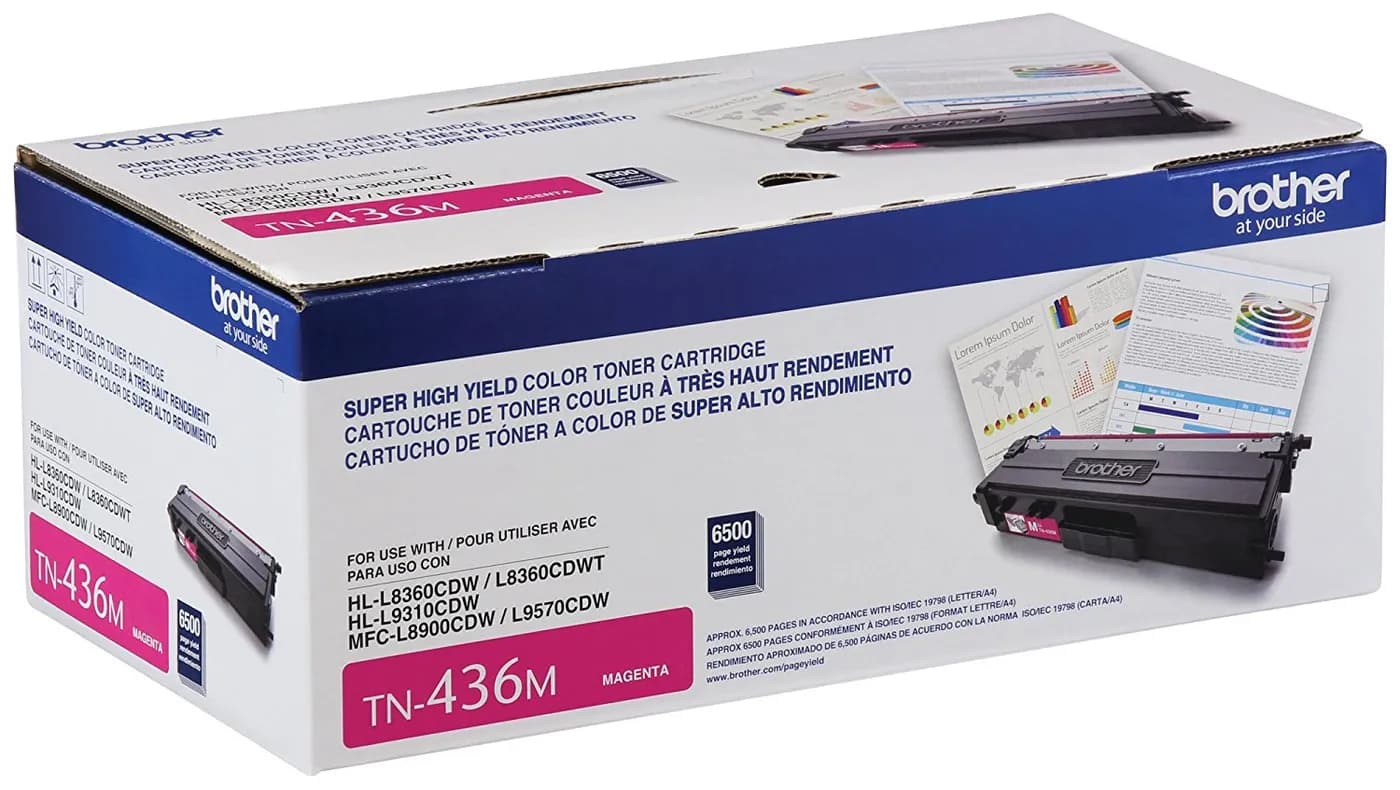 TONER BROTHER MAGENTA TN436M 6500 PGS P/310CDW/MFCL8900CDE/MFCL9570CD 2