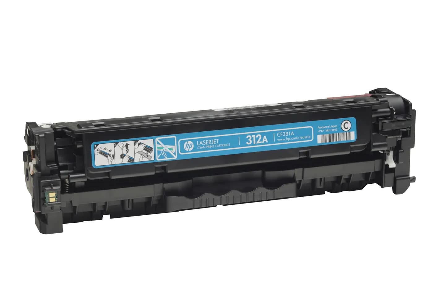 HP Cartucho de tóner LaserJet 312A, cian 6
