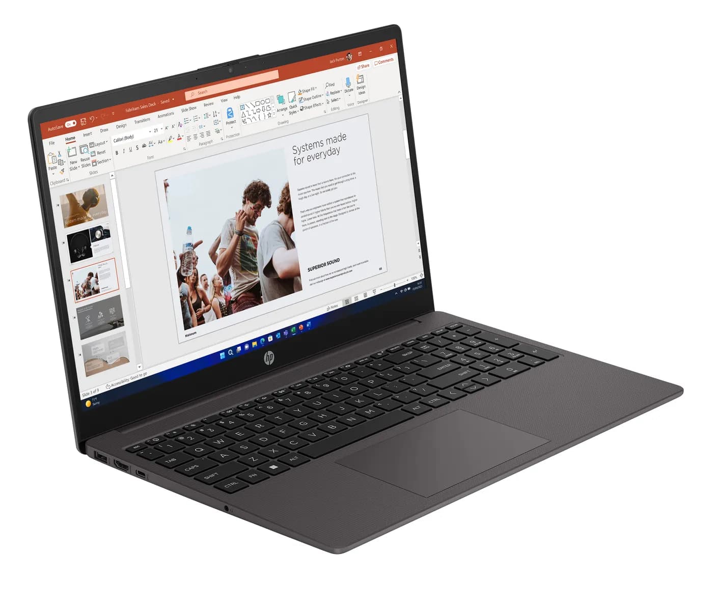 HP 250 15.6 inch G10 Notebook PC Intel® Core™ i3 i3-N305 39.6 cm (15.6 2