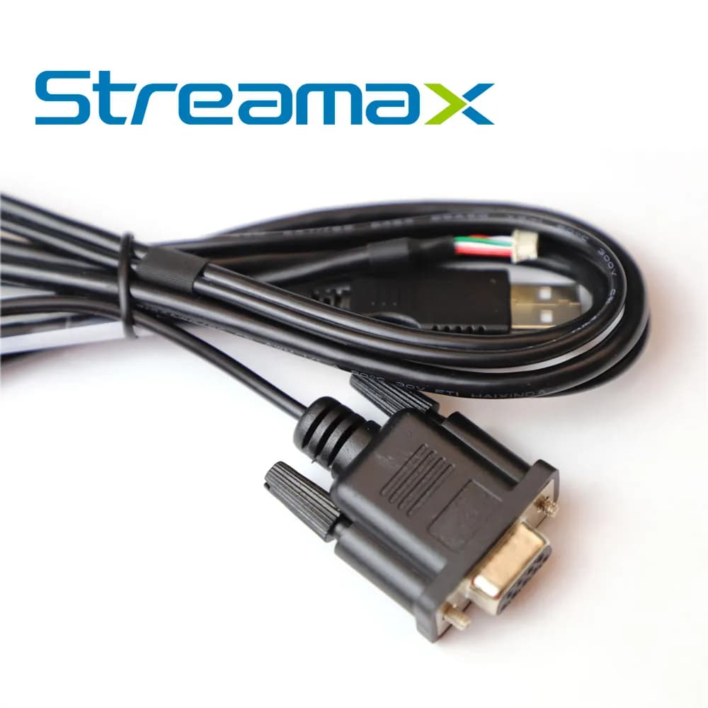 CABLE DE PRUEBA USB - CP5 MERIVA STREAMAX MUSBTC / USB-A MACHO + DB9 H 3