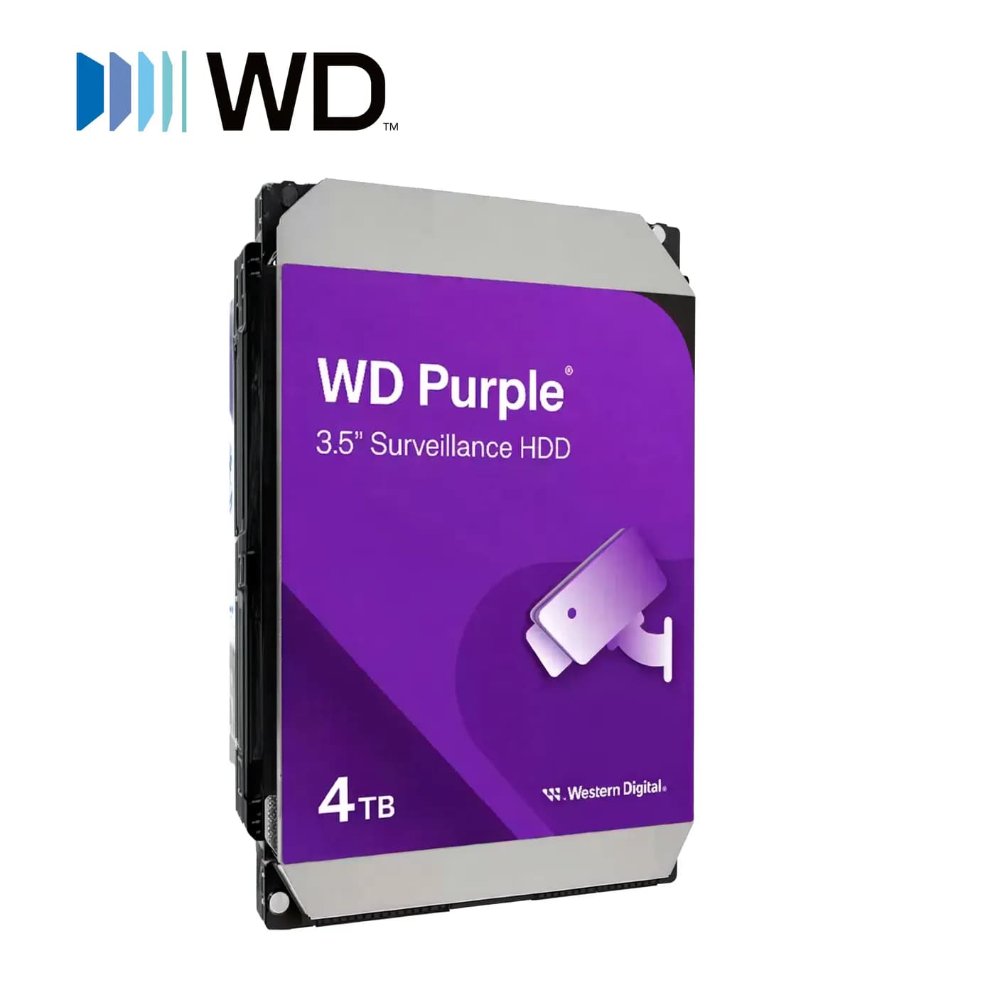 DISCO DURO DD 4TB SATA WD PURPLE WD44PURZ 24/7 OPTIMIZADO PARA VIDEOVI 4