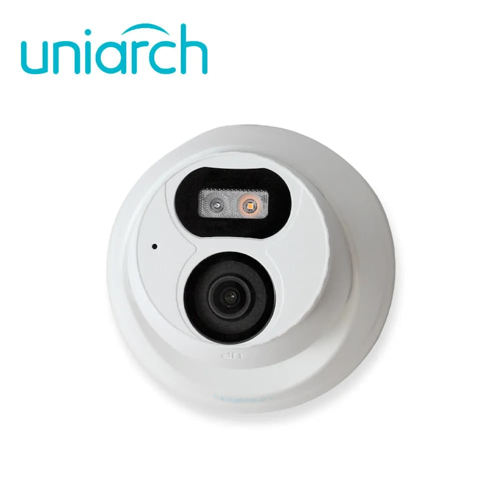 CAMARA IP TURRET UNIARCH IPC-T132-AF28-DL-ECO / 2MP / LENTE 2.8MM / DN 4