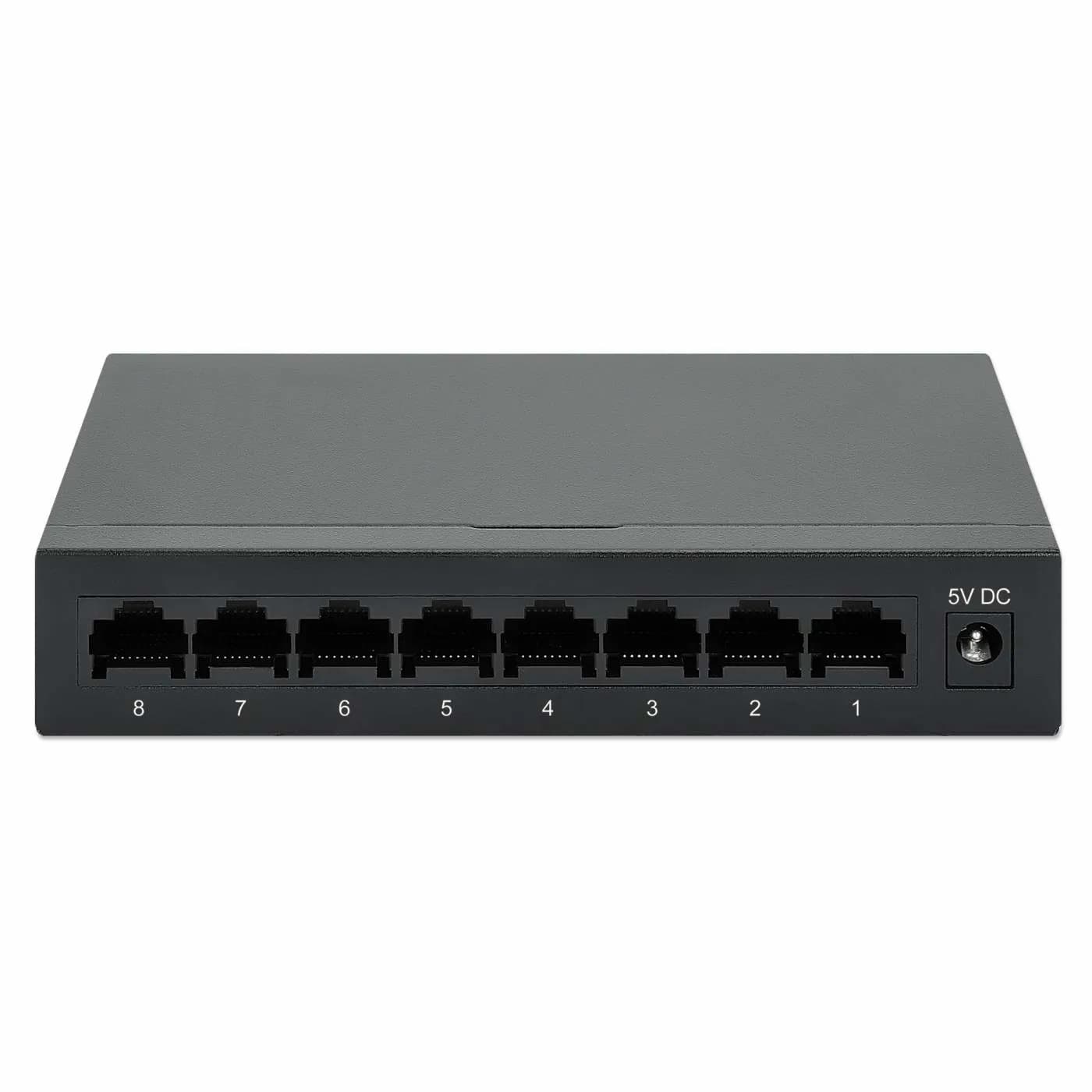 Intellinet Switch de Escritorio Gigabit Ethernet de 8 puertos 4