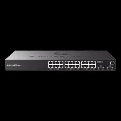 Switch PoE+ Administrable / 24 Puertos Gigabit / 4 SFP Uplink / 360W P