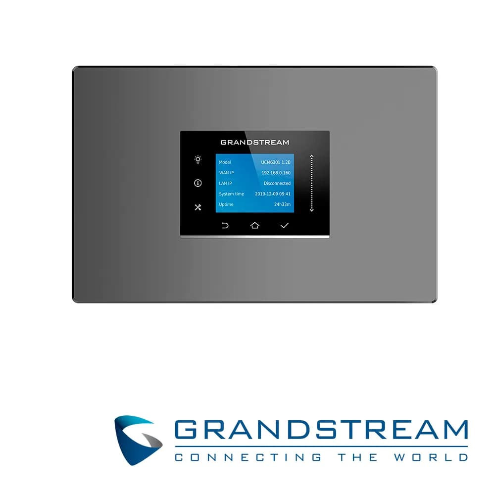 CONMUTADOR IP GRANDSTREAM UCM6300A, SERIE AUDIO, SIN PUERTOS FXS/FXO,  2