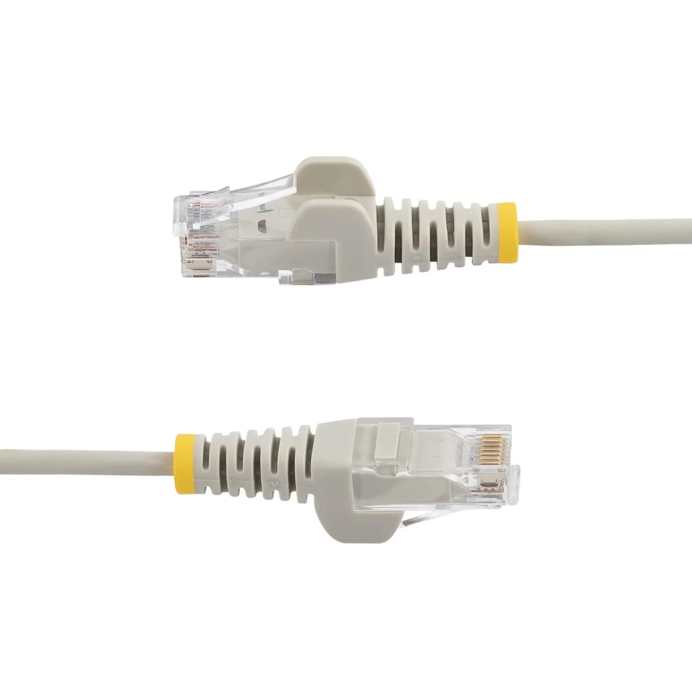 StarTech.com Cable de Red Ethernet CAT6 Delgado sin Enganches Gris de  3