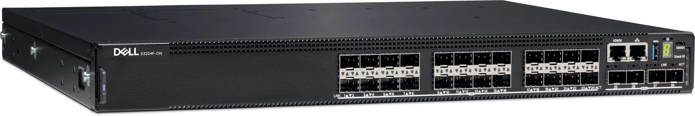DELL E3224F-ON Gestionado L2/L3 1U Negro 3