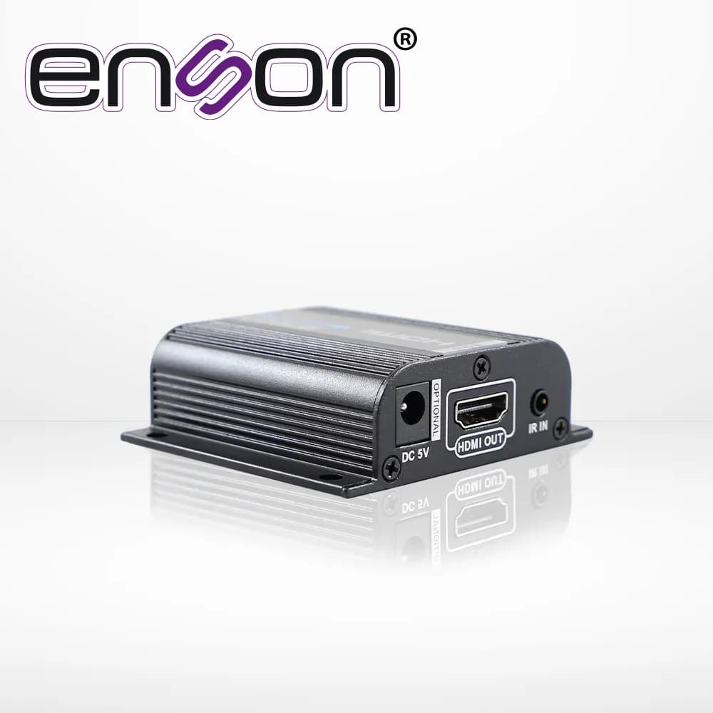 DISTRIBUIDOR EXTENSOR HDMI ENSON ENS-EX704 CON 4 EXTENSORES DE HASTA 4 4