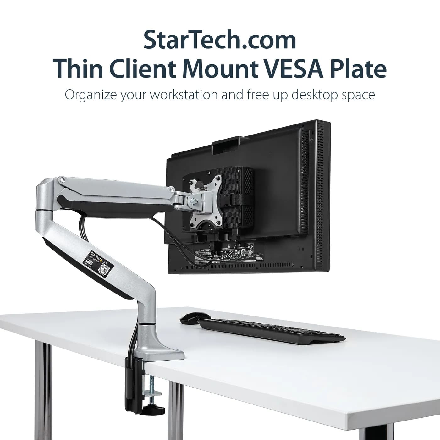 StarTech.com Soporte de Montaje VESA para Clientes Delgados - Gabinete 8