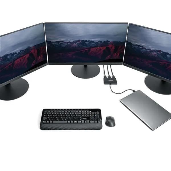 StarTech.com Hub Concentrado MST USB-C a HDMI de 3 Puertos - 4K 30Hz 4