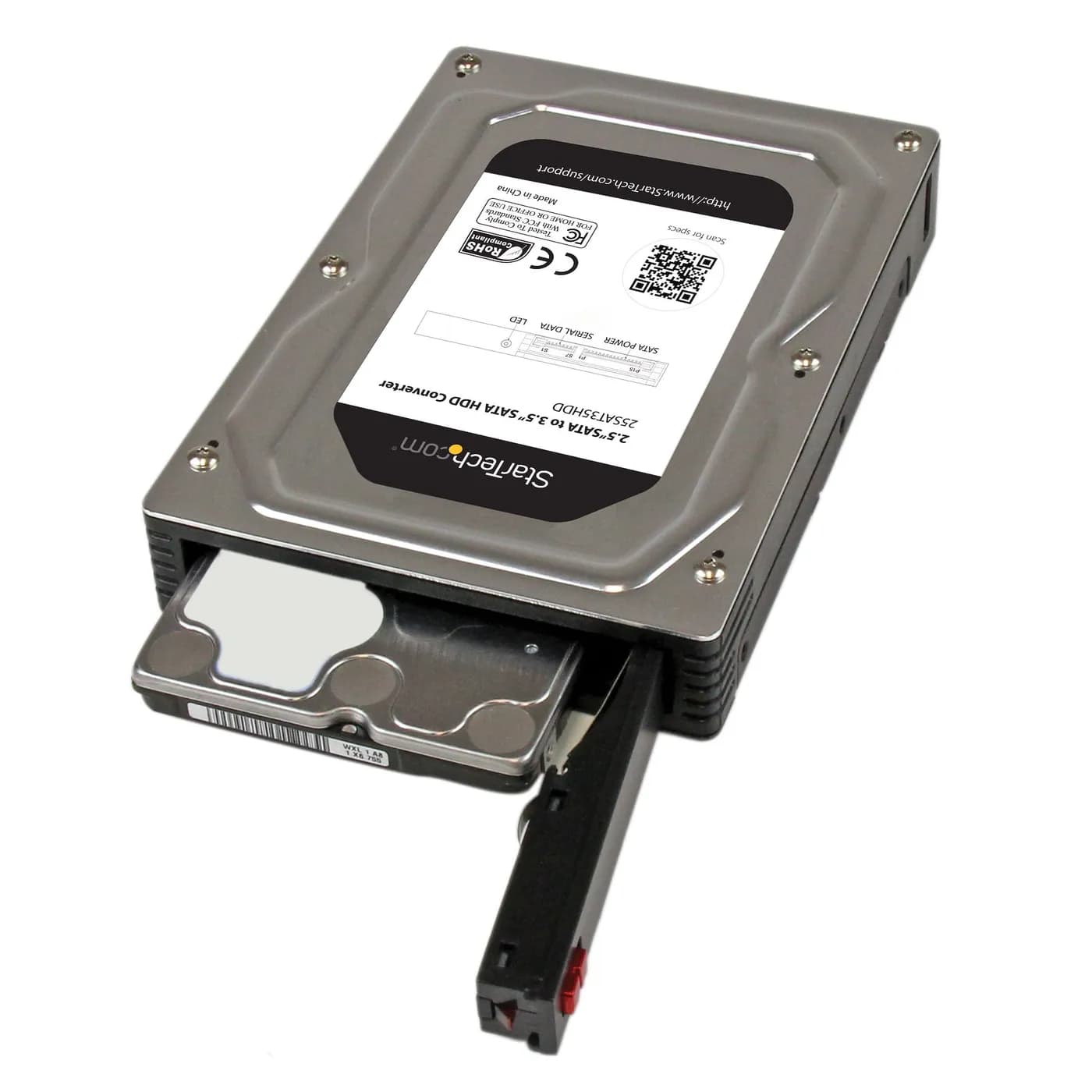 StarTech.com Adaptador Gabinete para Discos Duros o SSD de 2.5" a 3.5" 5