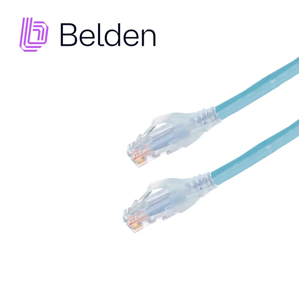 PATCHCORD UTP CAT6 BELDEN C601116007 FORRO PVC AZUL CLARO CMR-RISER 4  4