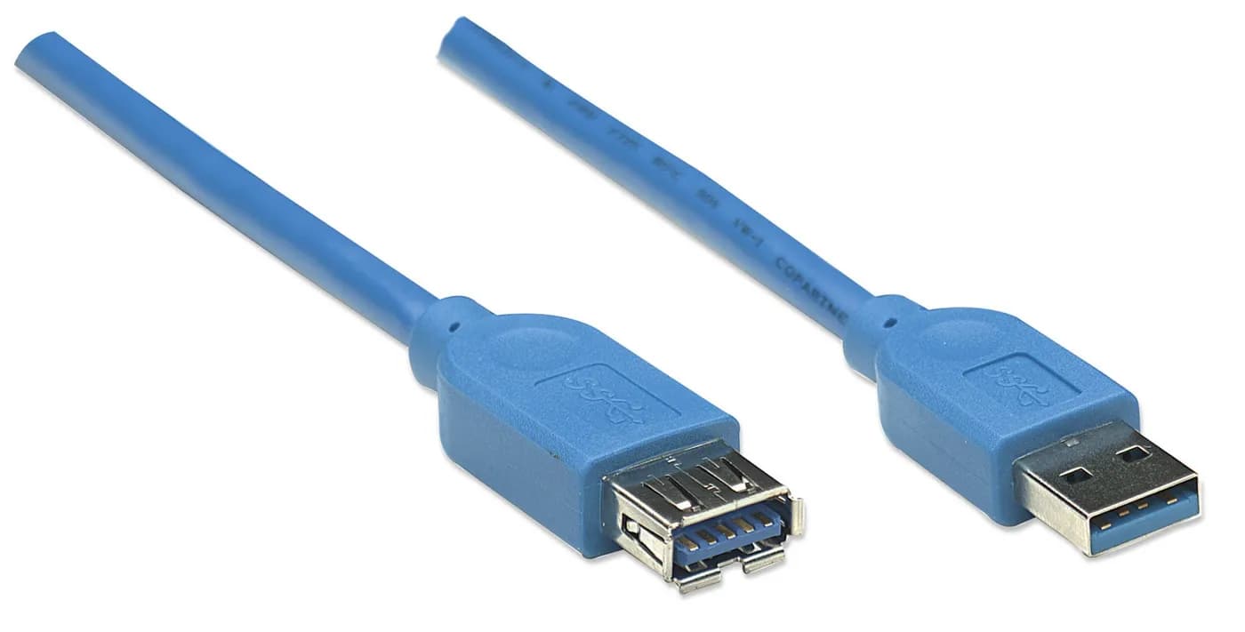 Manhattan 322447 cable USB USB 3.2 Gen 1 (3.1 Gen 1) 3 m USB A 5 Gbit/ 2