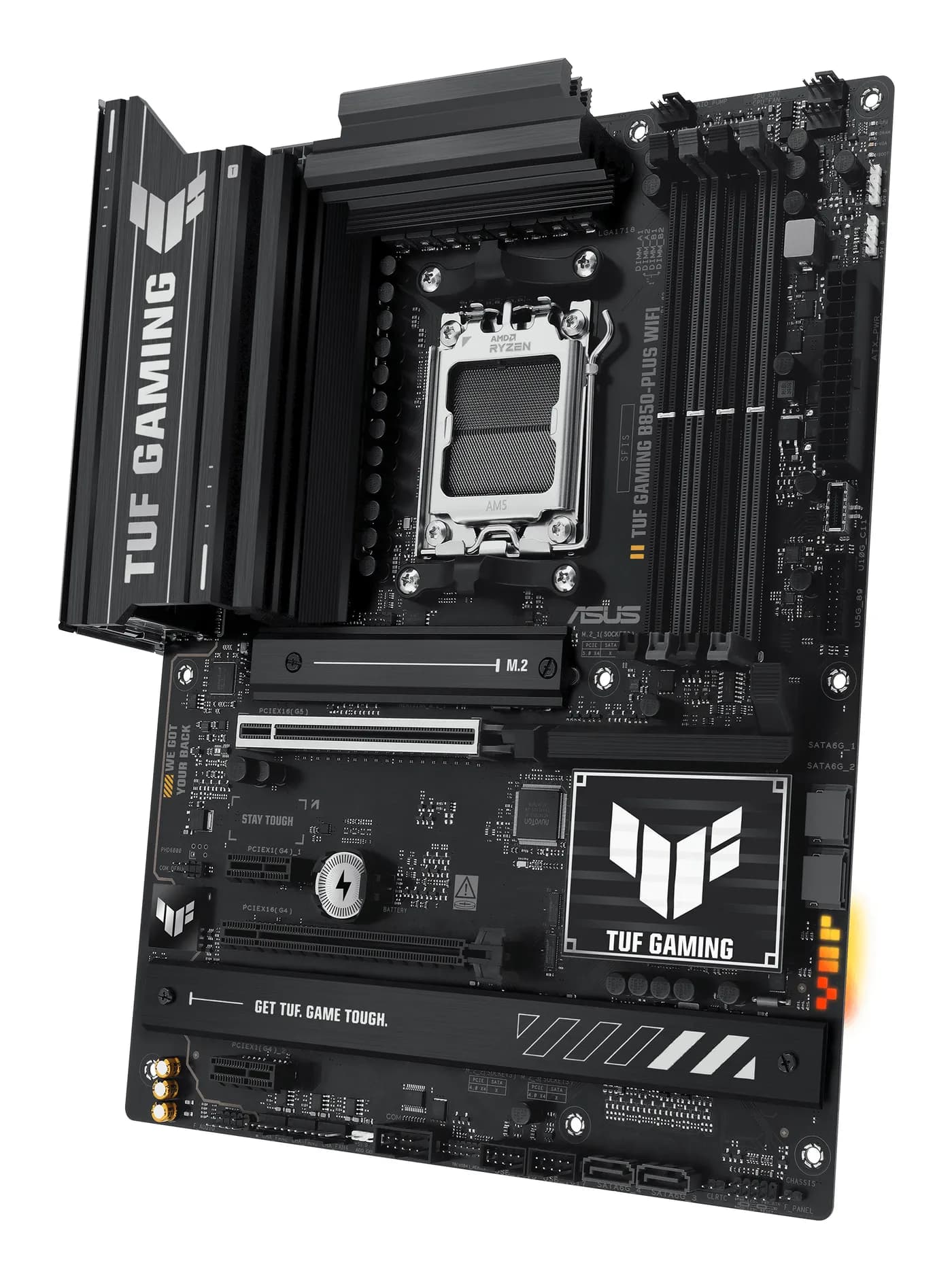 ASUS TUF GAMING B850-PLUS WIFI AMD B850 Enchufe AM5 ATX 9