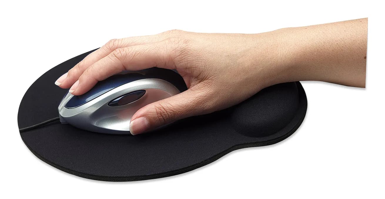 Manhattan Mouse Pad con Descansa Muñecas El material de gel promueve l 2