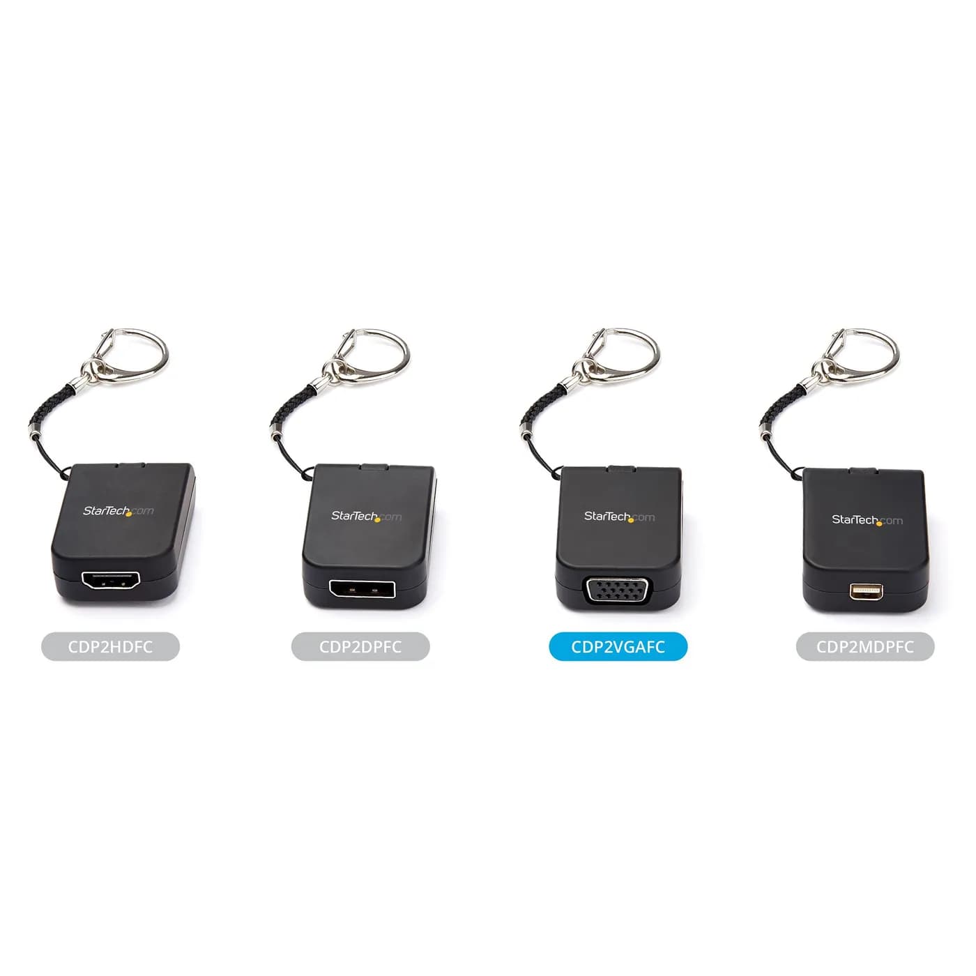 StarTech.com Adaptador de Video Externo USB-C a VGA con Llavero de Eng 5