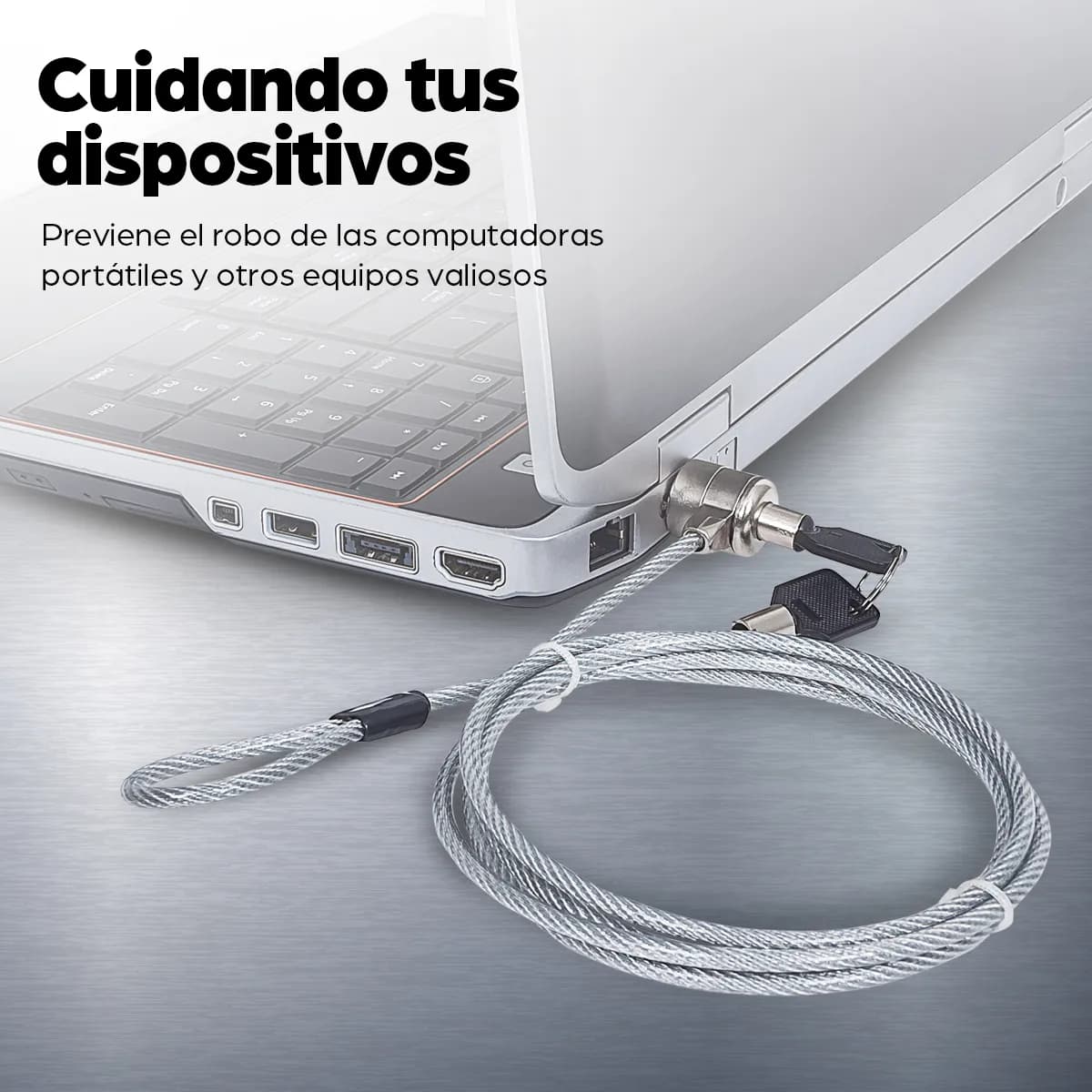 Manhattan Candado de Seguridad para Portátiles 5