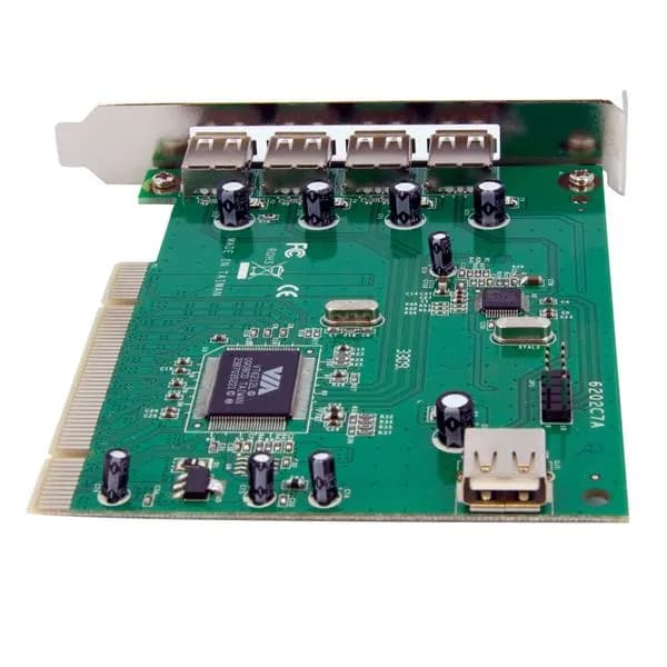 StarTech.com Adaptador Tarjeta PCI USB 2.0 de Alta Velocidad 7 Puertos 3