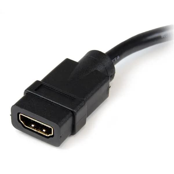 StarTech.com Adaptador de 20cm HDMI a DVI - DVI-D Macho - HDMI Hembra  2