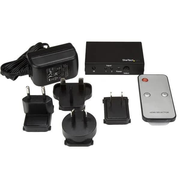 StarTech.com VS221HD20 conmutador de vídeo HDMI 5