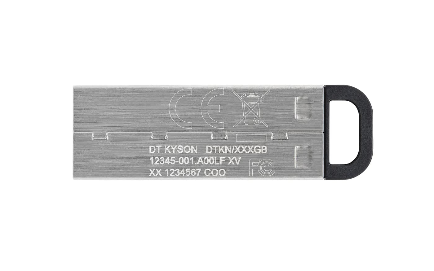 USB 3.2 MEMORIA KINGSTON 64GB DATATRAVELER KYSON METALICA 2
