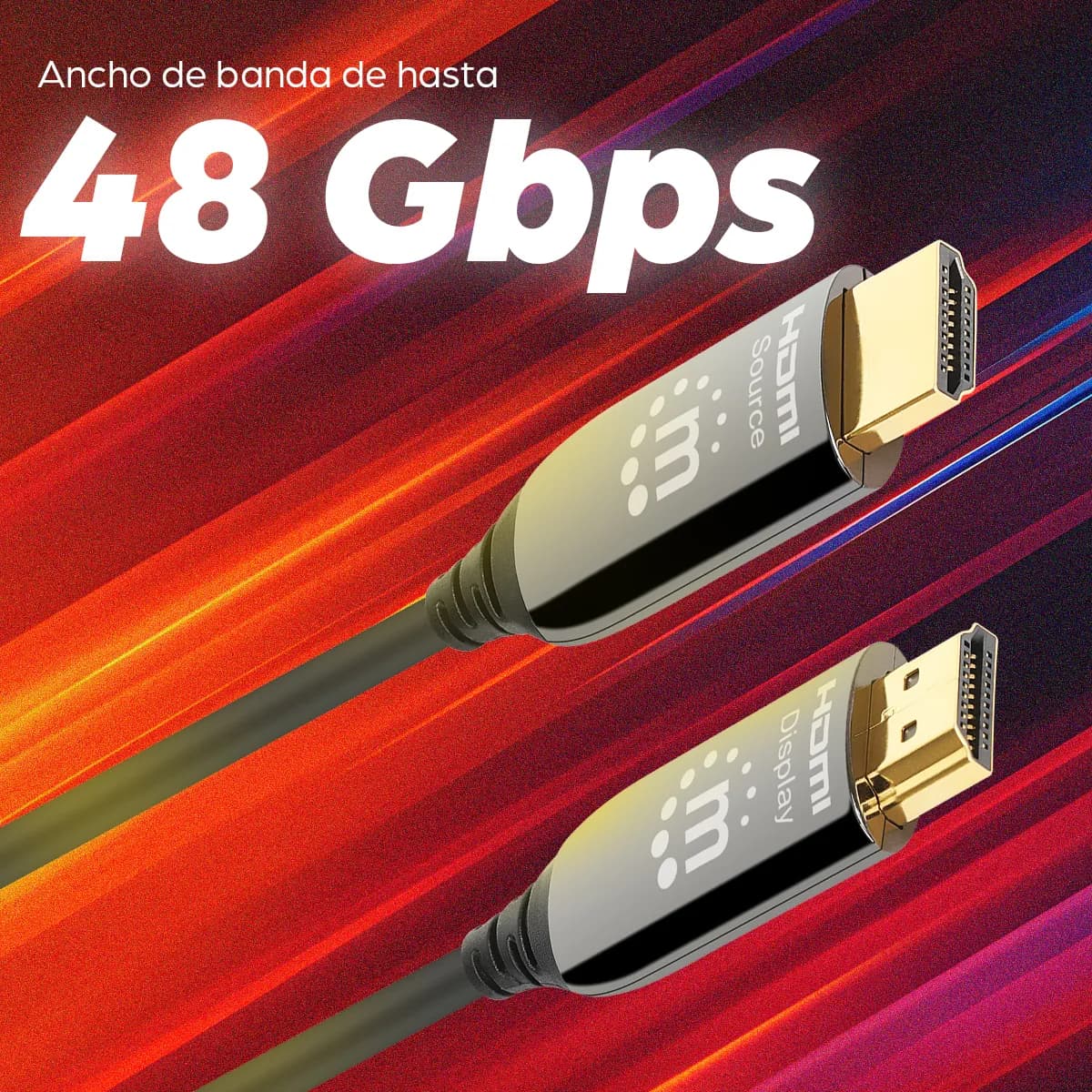 Manhattan 356176 cable HDMI 15 m HDMI Tipo A (Estándar) Negro 8