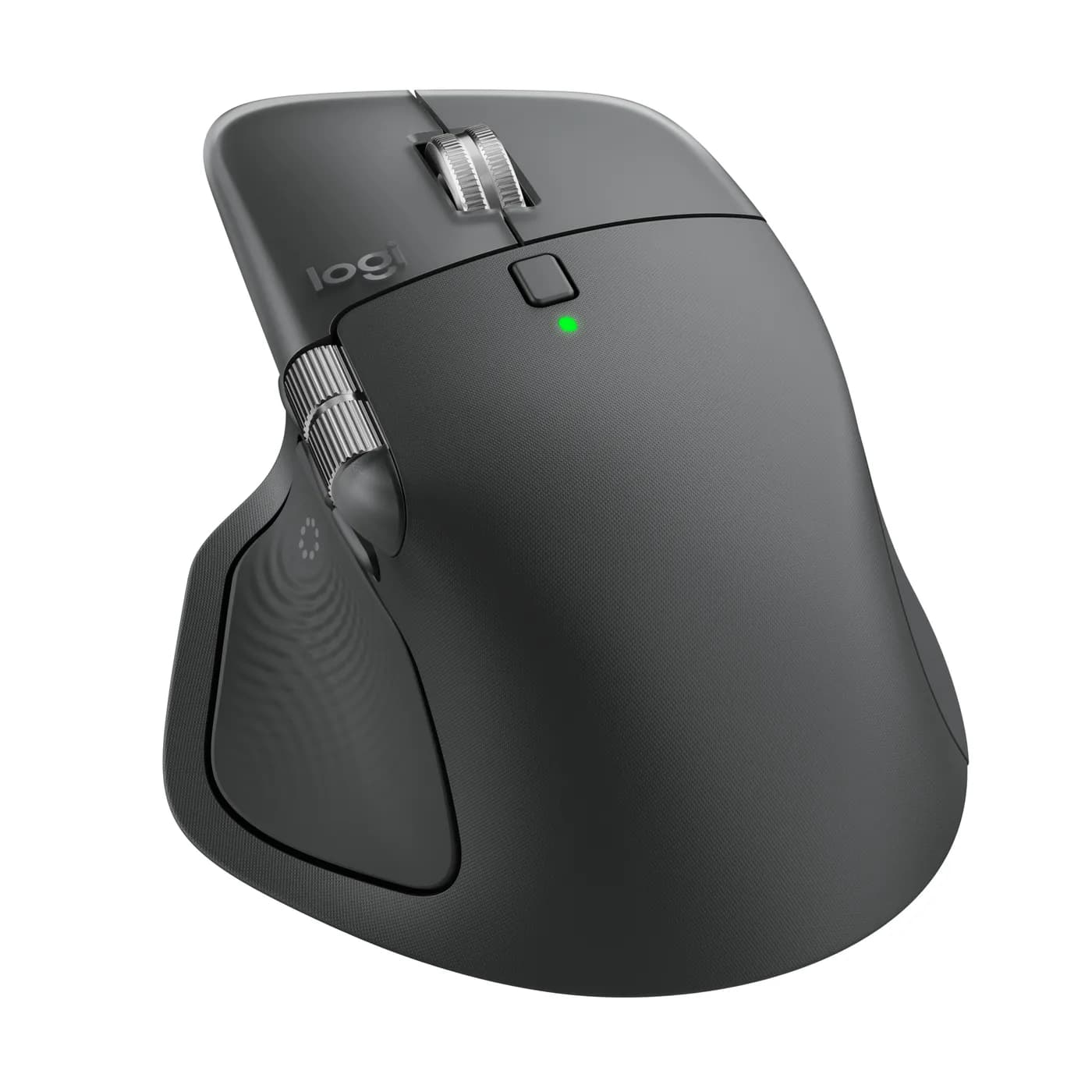 Logitech MX Master 4 ratón Oficina Diestro RF inalámbrico + bluetooth  5