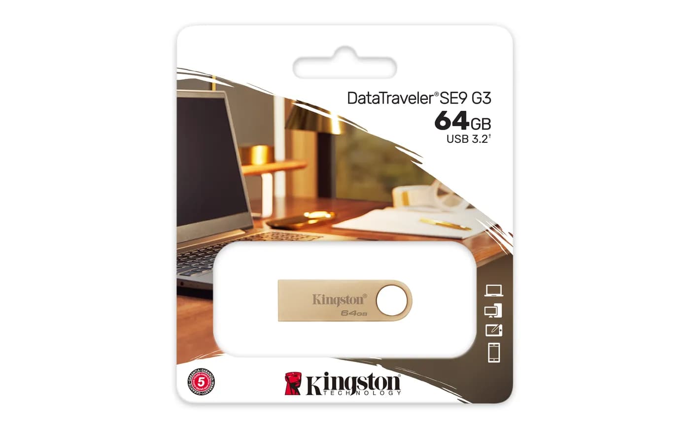 Kingston Technology DataTraveler SE9 G3 unidad flash USB 64 GB USB tip 5
