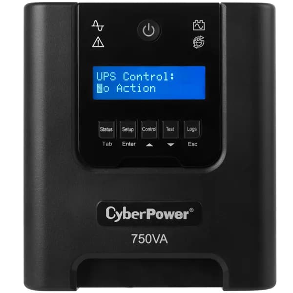 CyberPower PR750LCD sistema de alimentación ininterrumpida (UPS) Línea 2