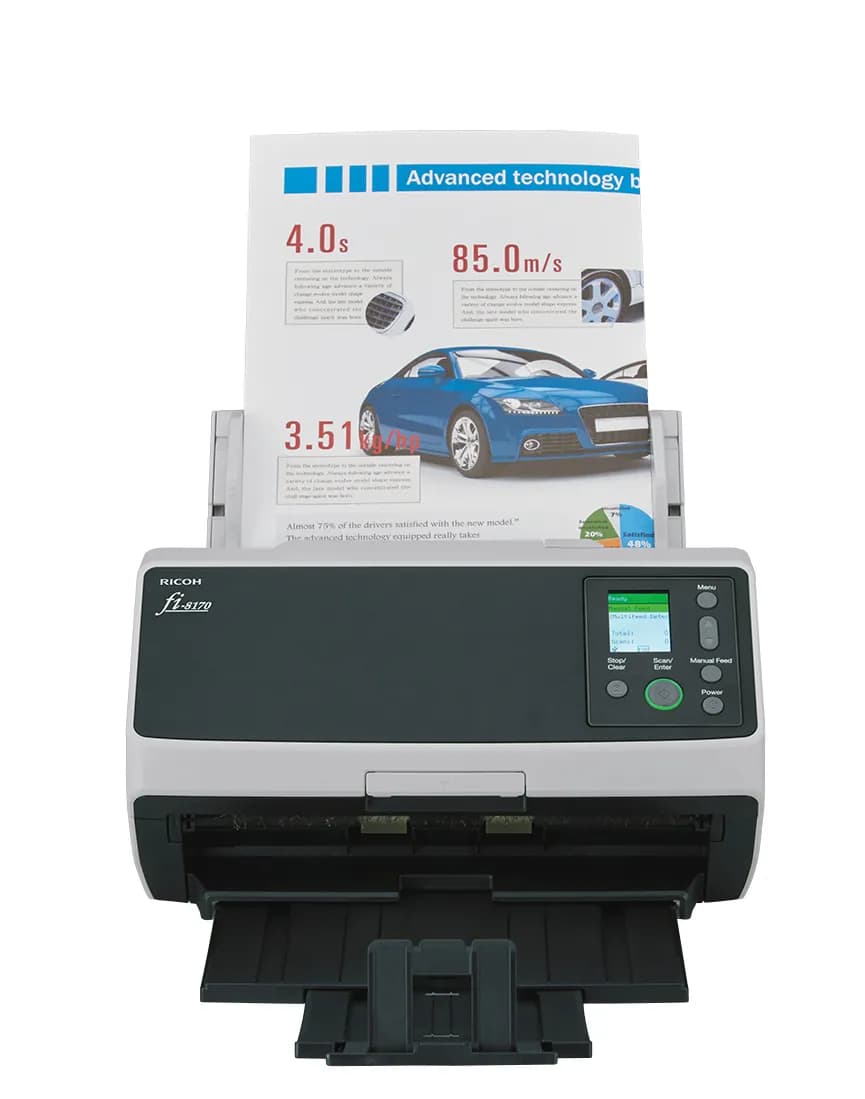 Ricoh fi-8170 ADF + Escáner de alimentación manual 600 x 600 DPI A4 Ne 2