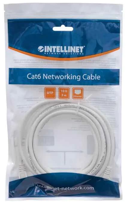Intellinet Cable de red, Cat6, UTP 2
