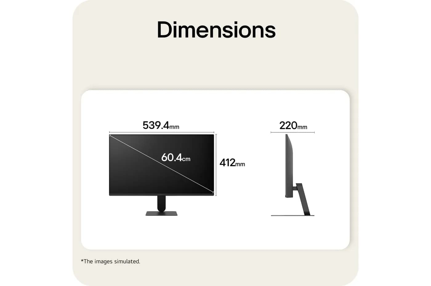 LG 24U411B-B monitor de computadora 60.5 cm (23.8") 1920 x 1080 Pixele 9