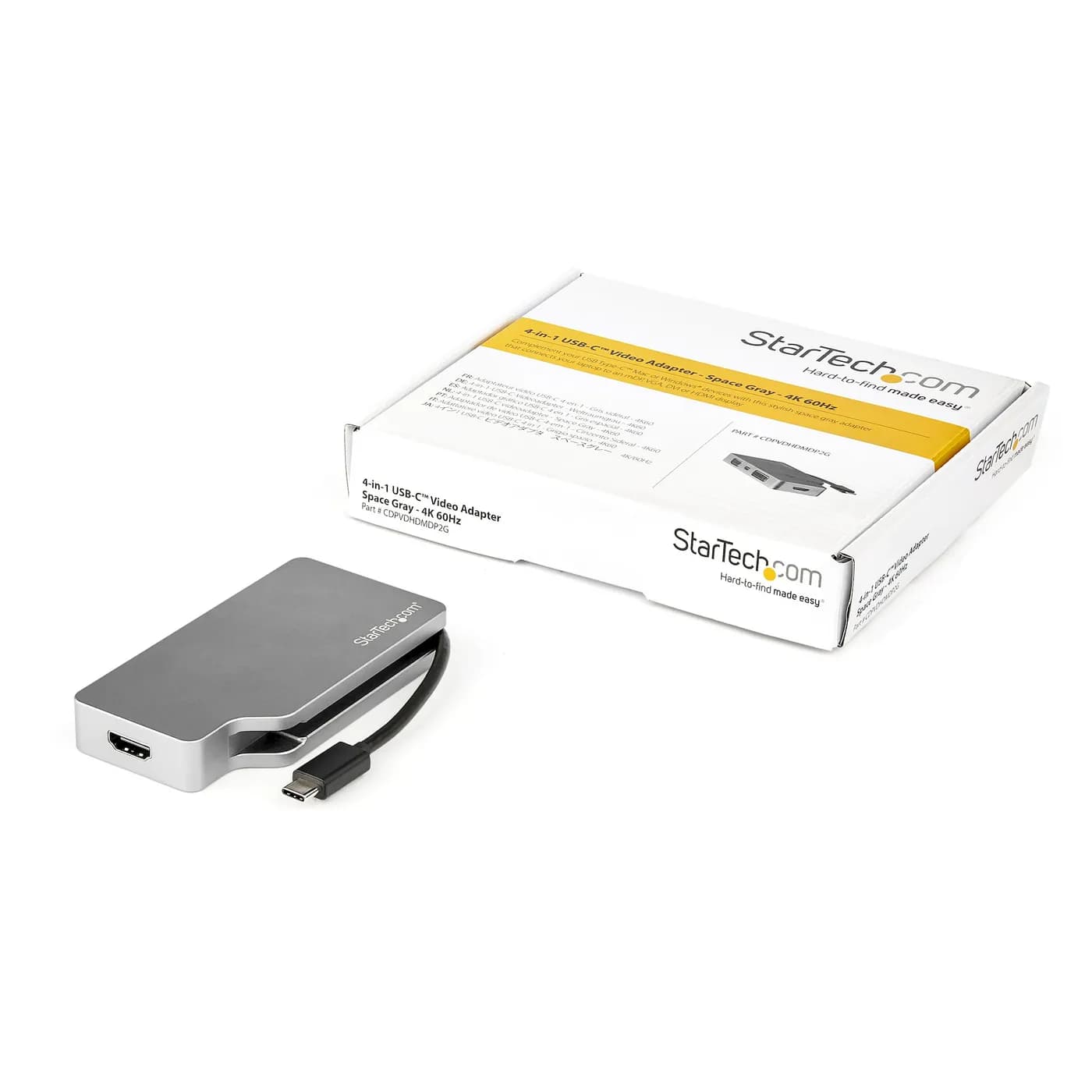 StarTech.com Adaptador USB C Multipuertos de Video HDMI, VGA, Mini Dis 5