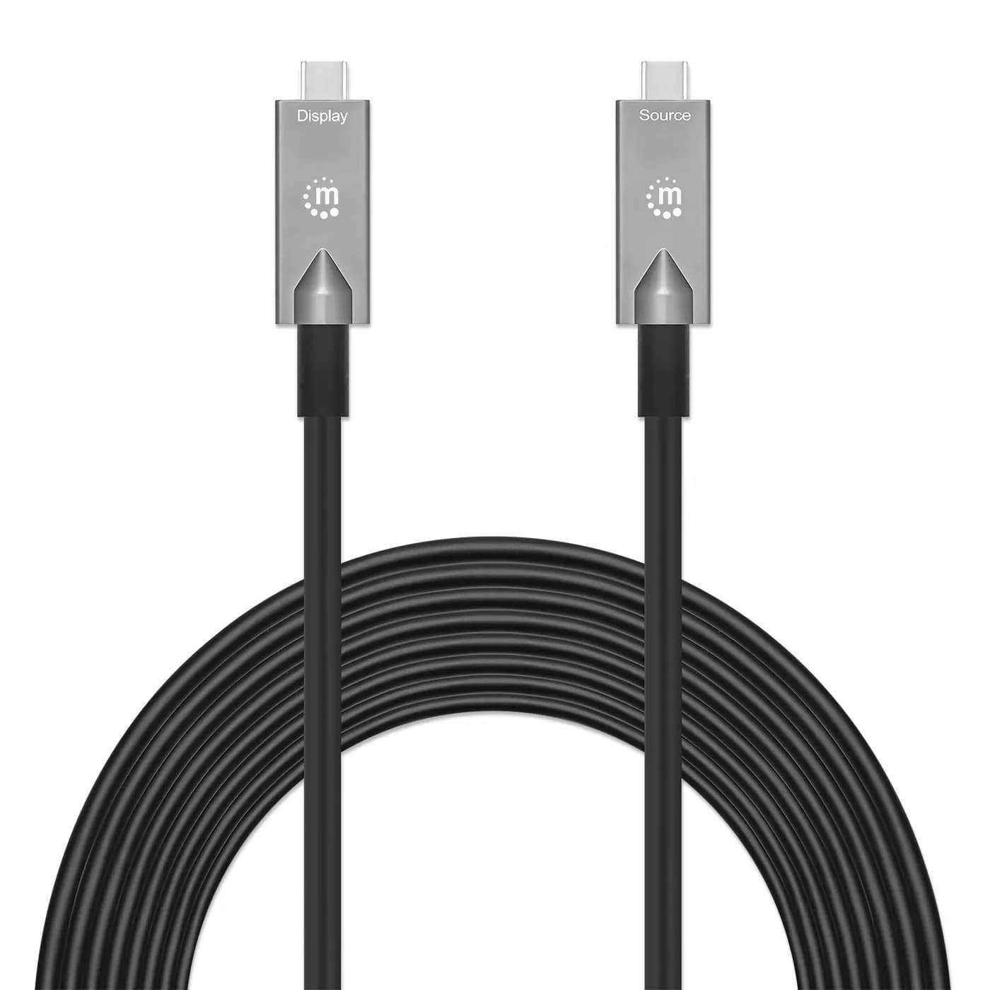 Manhattan 356428 cable USB USB 3.2 Gen 2 (3.1 Gen 2) 10 m USB C 10 Gbi 5