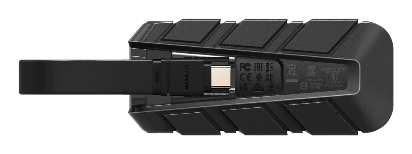 ADATA SC740 500 GB USB Tipo C 3.2 Gen 2 (3.1 Gen 2) Negro, Azul 2