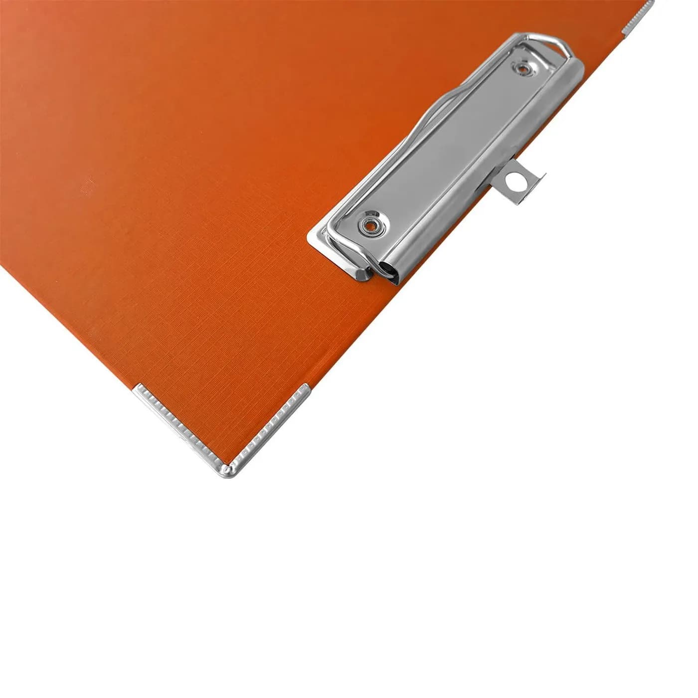 TECHMAKRO TABLA DE CARTON FORRADA DE PVC NARANJA CON CLIP pais de orgi 2
