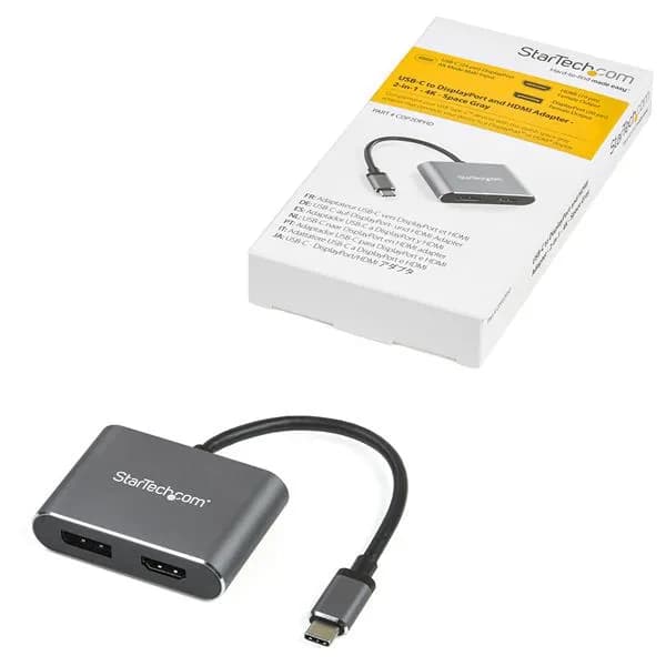 StarTech.com Adaptador Convertidor de Video Multipuertos USB-C a HDMI  5