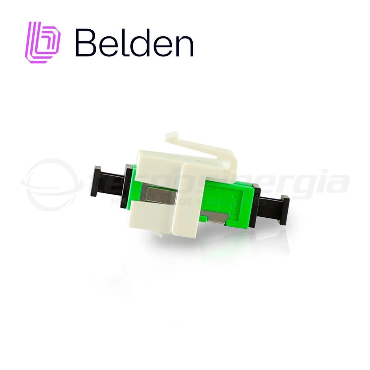MODULO DE FIBRA AX105374-EW BELDEN KEYCONNECT SC APC SIMPLEX (VERDE) 6